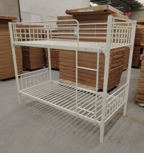 metal bunk bed with best price,this bunk bed can KD for 2 single bed
