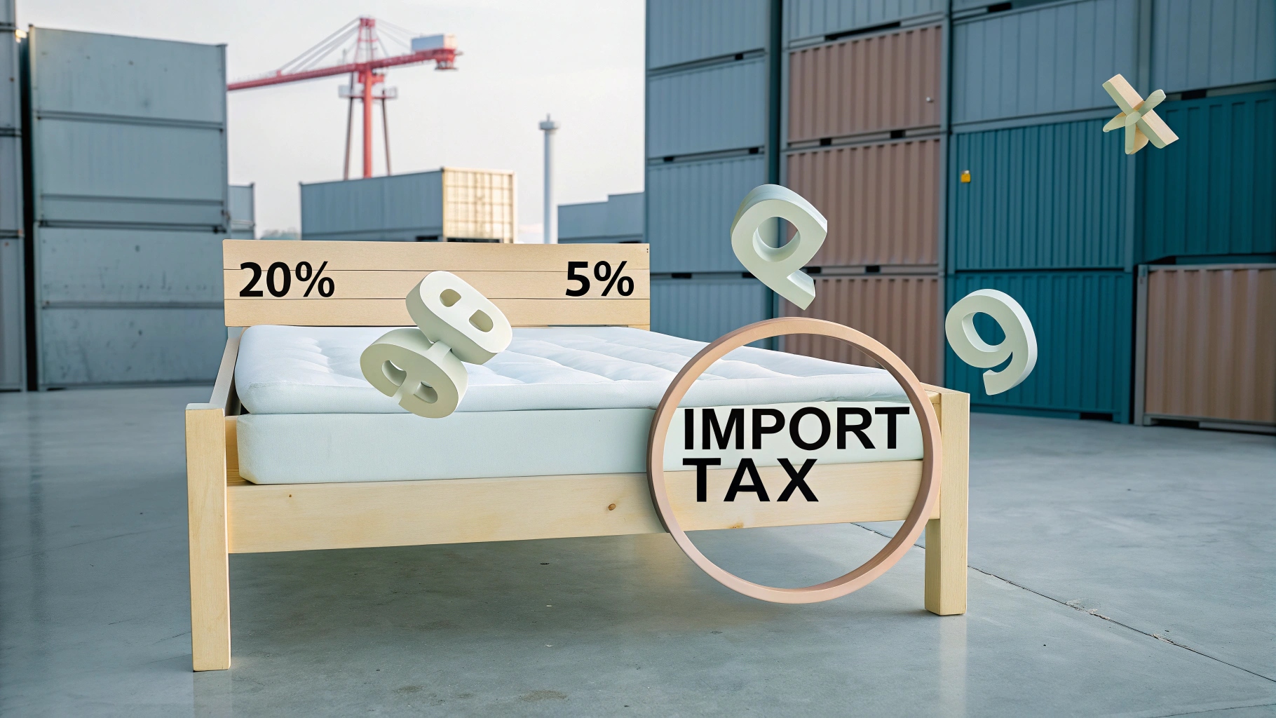 Tax calculation for imports