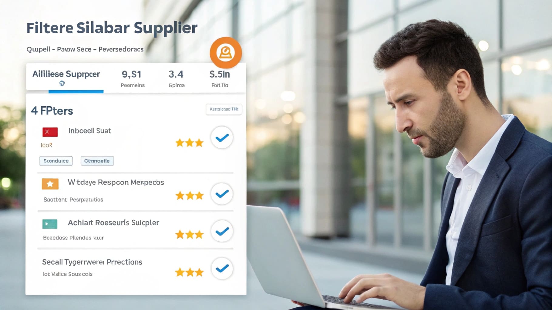 filter verified suppliers