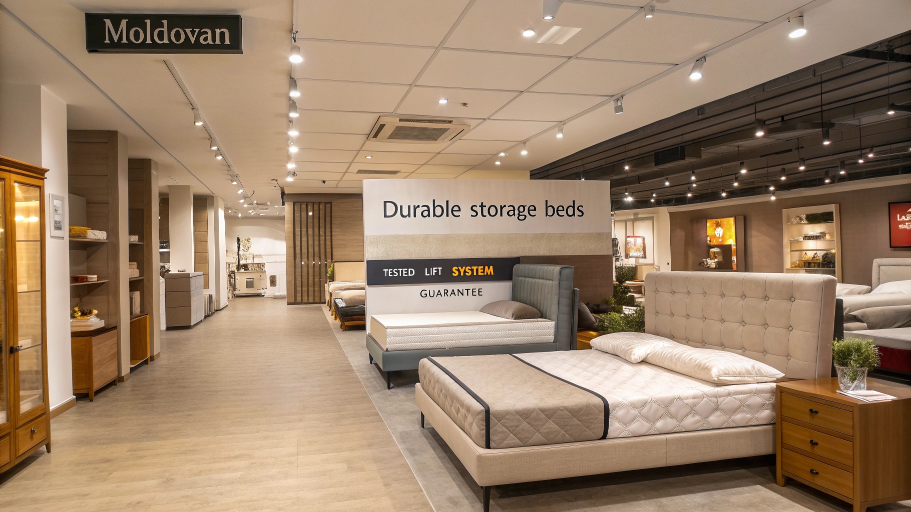 durable bed frame structure