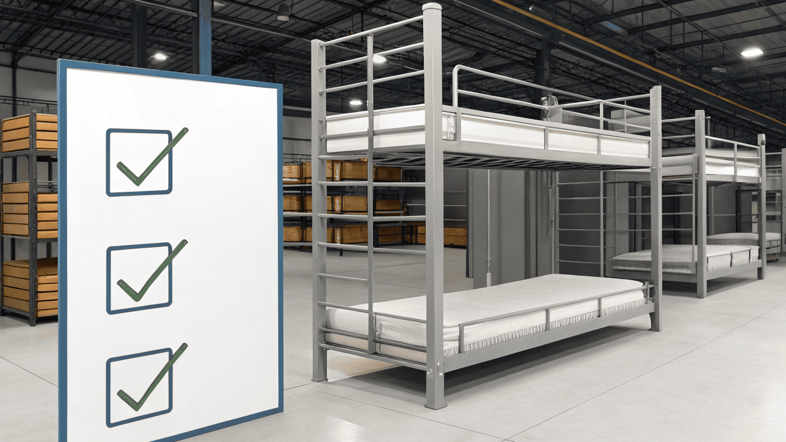 Checklist for choosing a wholesale bunk bed supplier