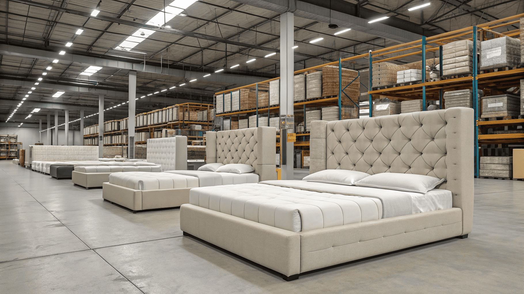 Luxury Italian upholstered beds in Israel