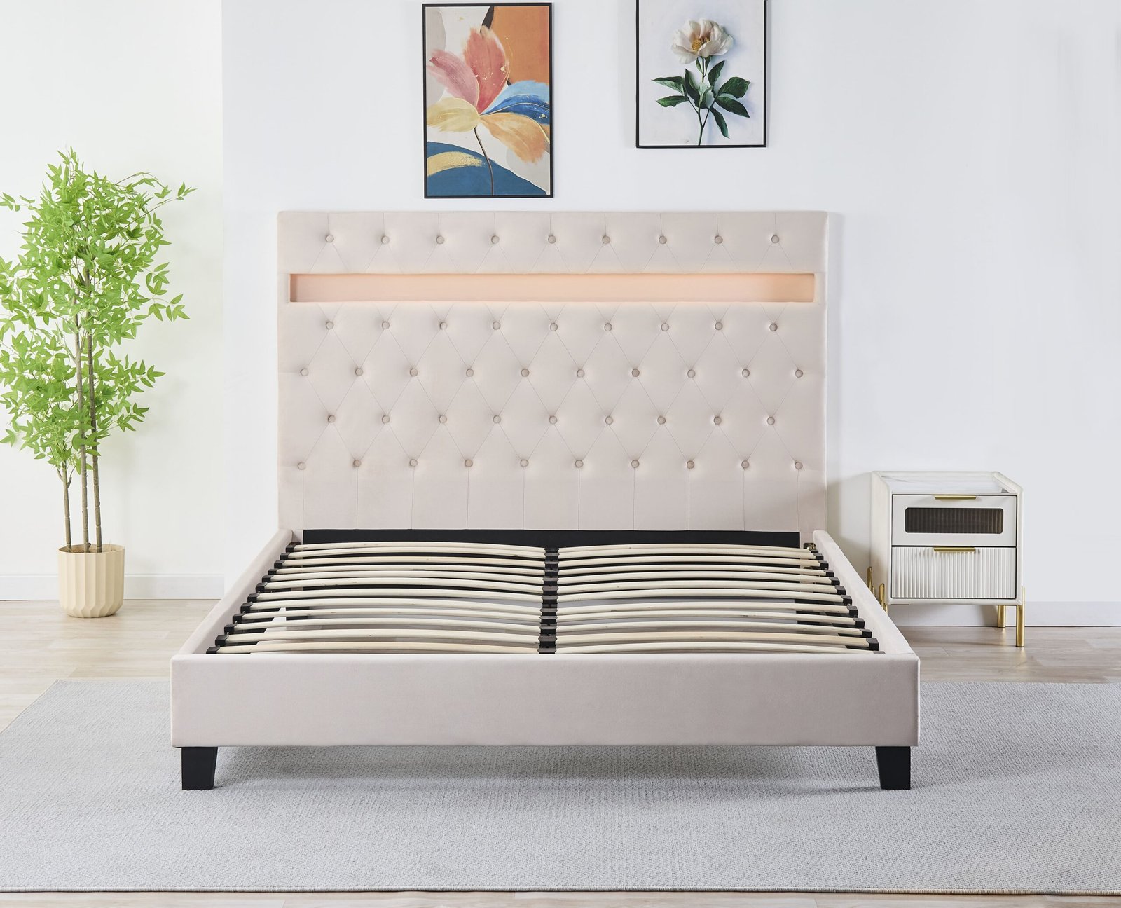 LED Bed Frame Model 14