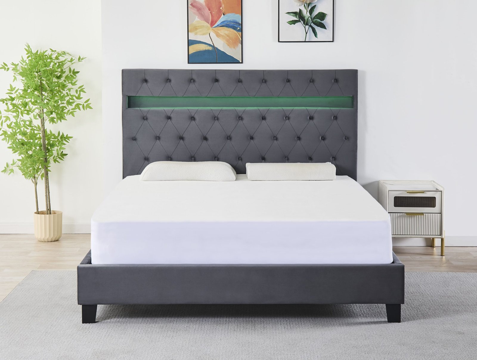 LED Bed Frame Model 9