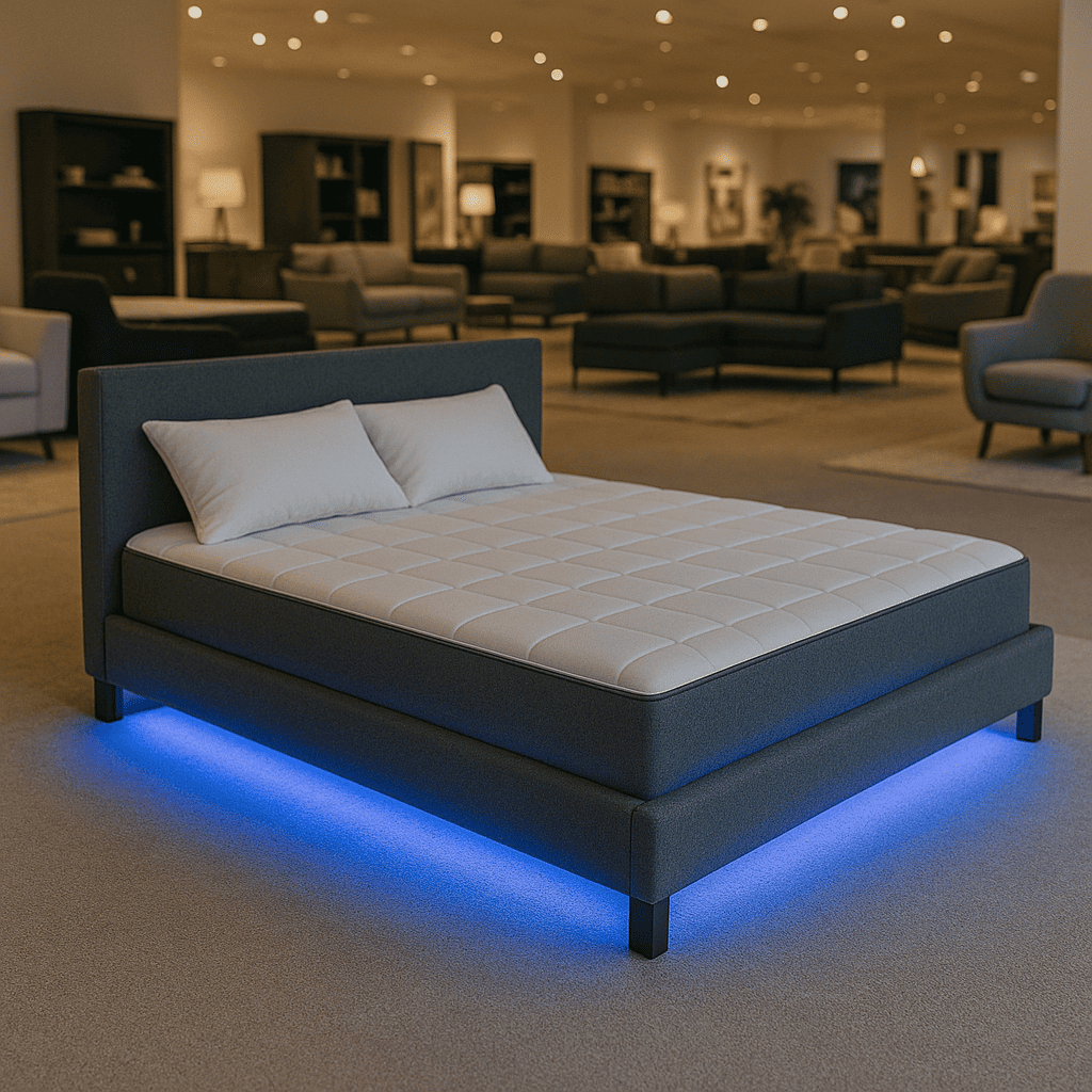 led bed headboard lighting