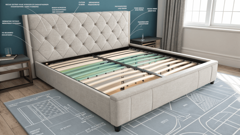 LED upholstered bed materials