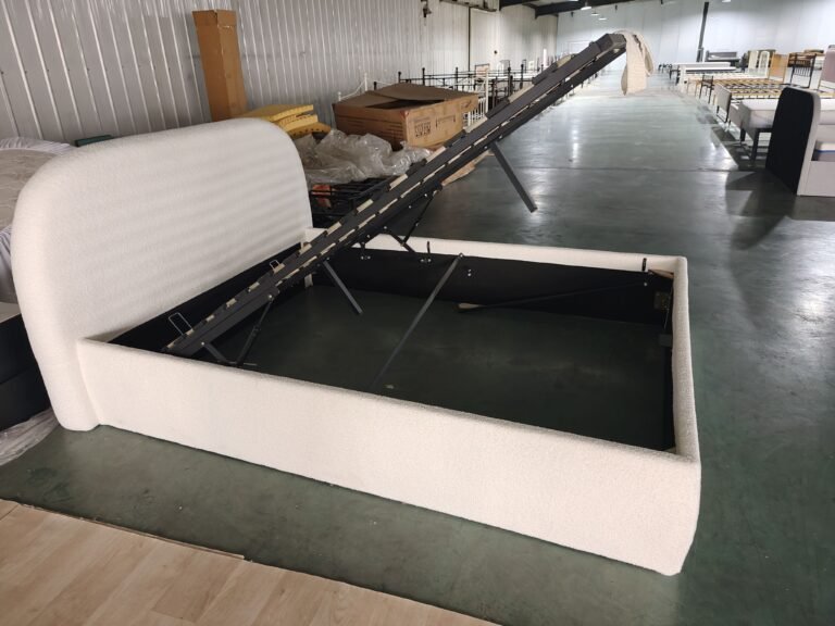 Gas lift bed components and materials
