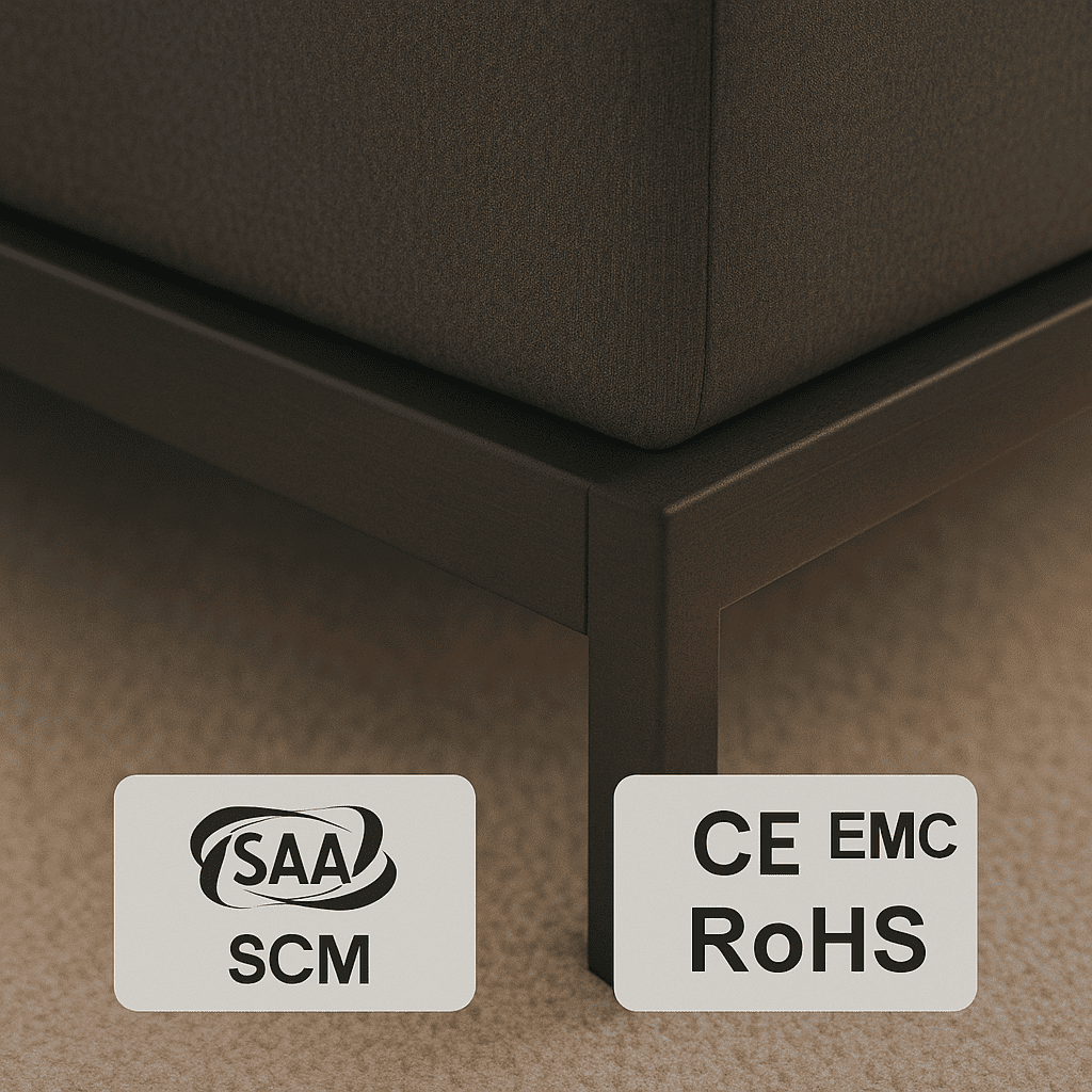Australia EU LED bed safety