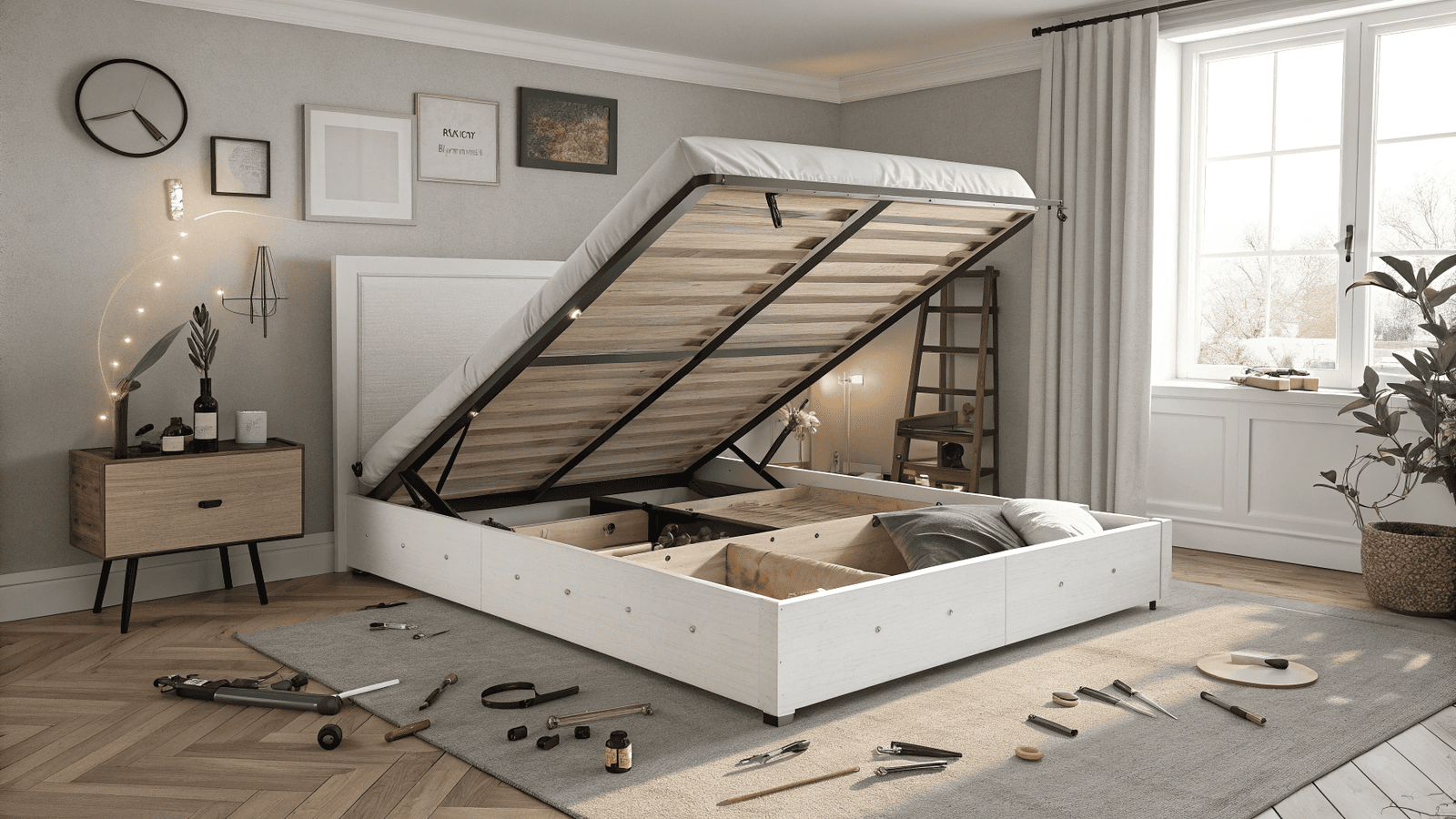 gas lift bed problems