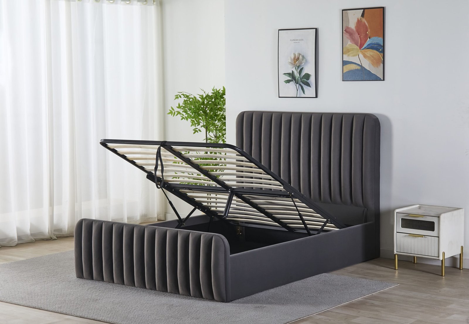 Foldable Bed Base Design