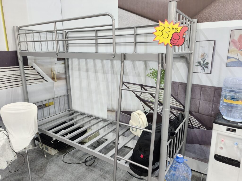 metal bunk bed