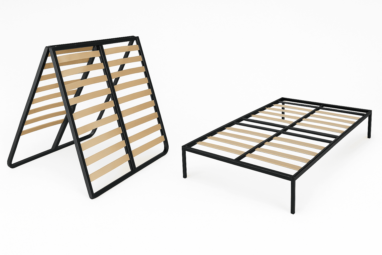 foldable vs traditional bed base