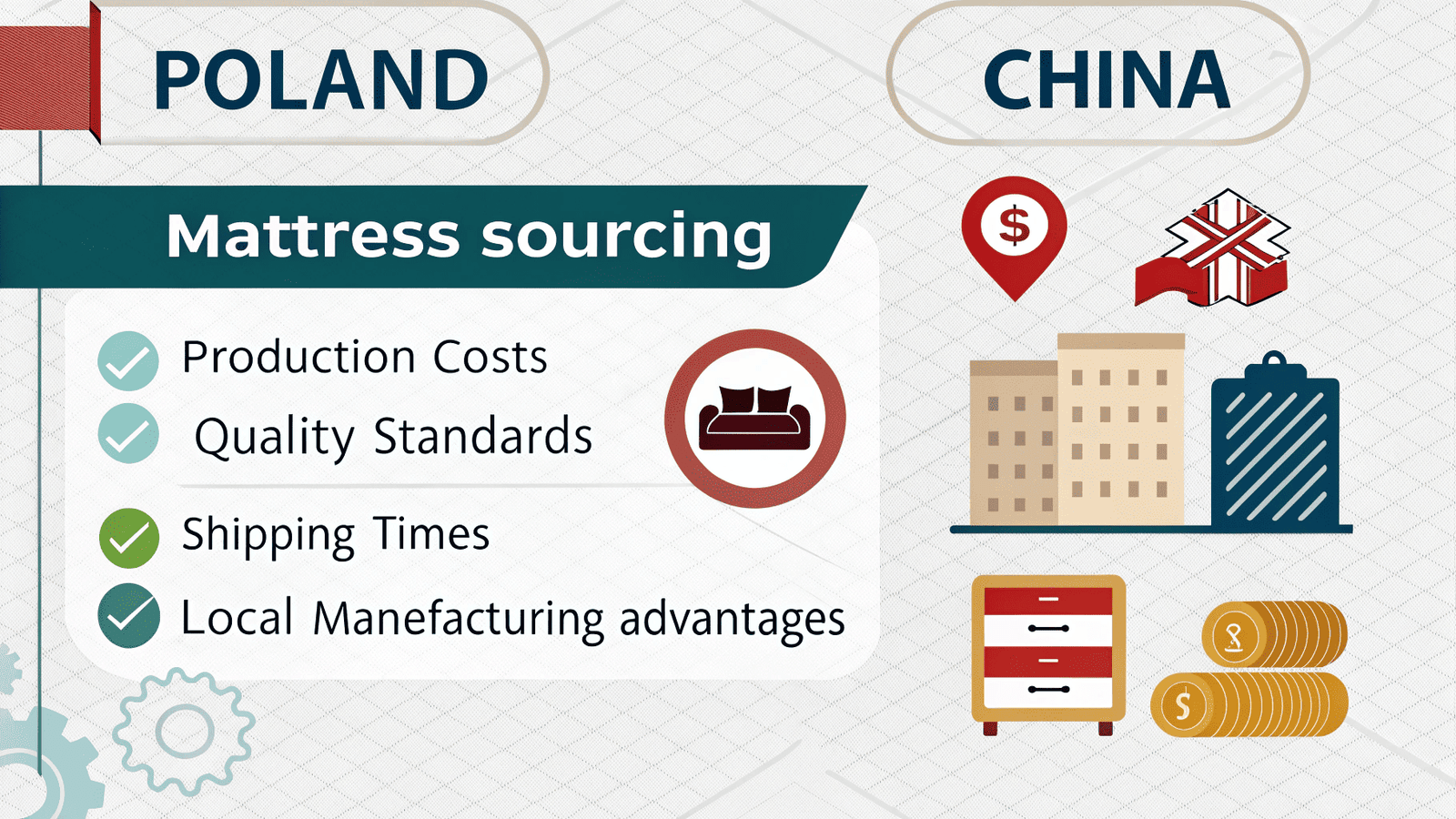 Poland vs China Mattress Sourcing