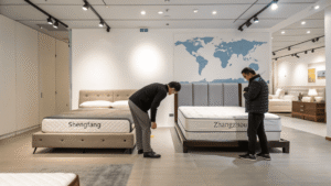 Zhangzhou vs Shengfang map location comparison