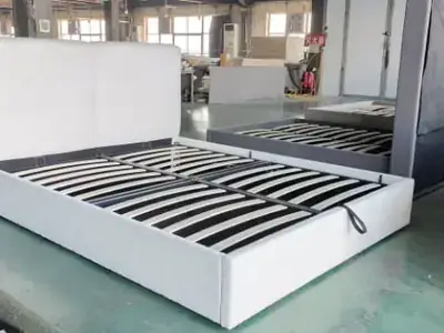 Upholstered Bed Frames with Velvet and Fabric Options