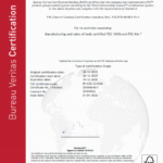 FSC Certificate for Bed Frames