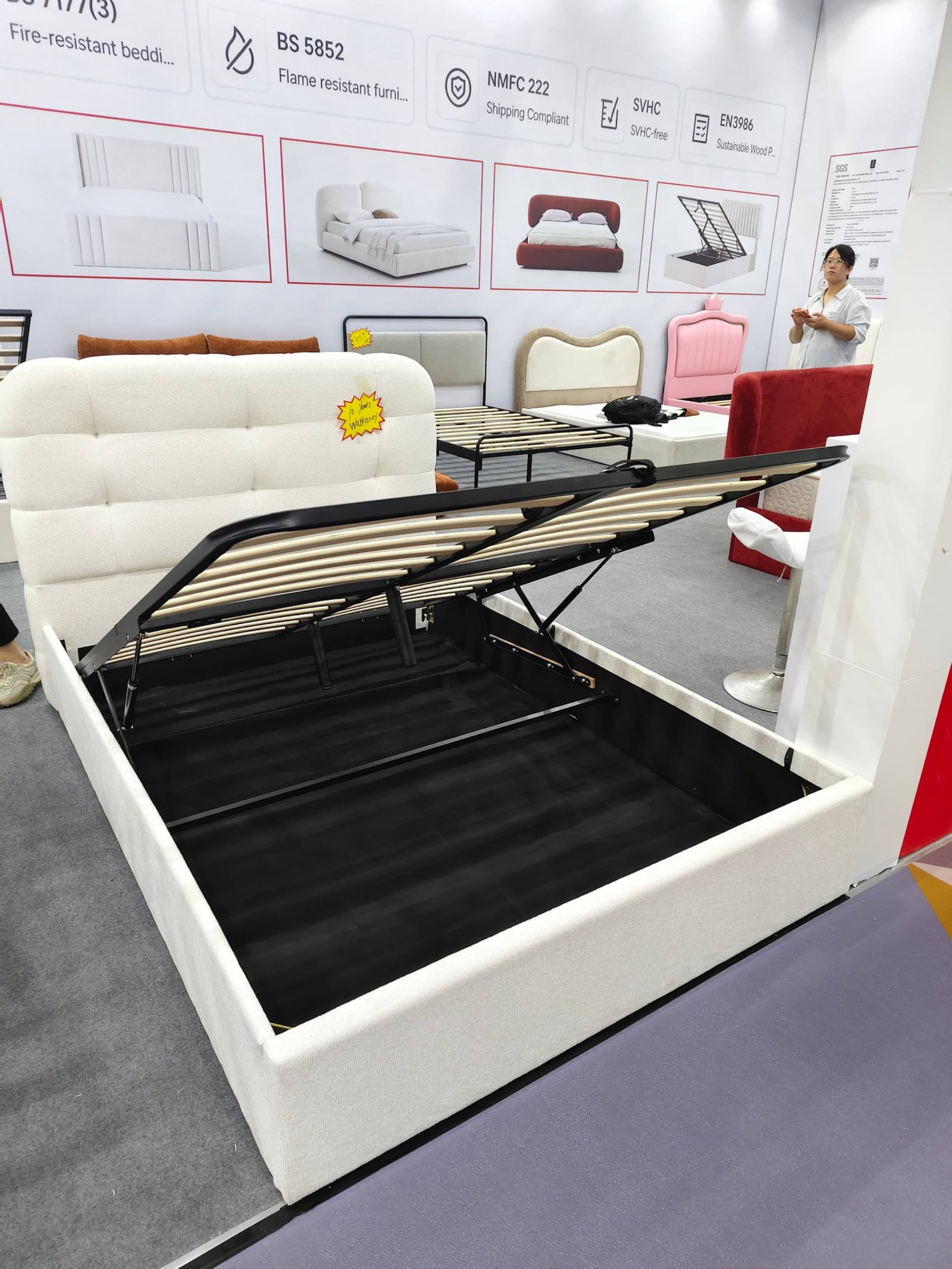 Rounded-Channel Gas Lift Storage Bed image 10