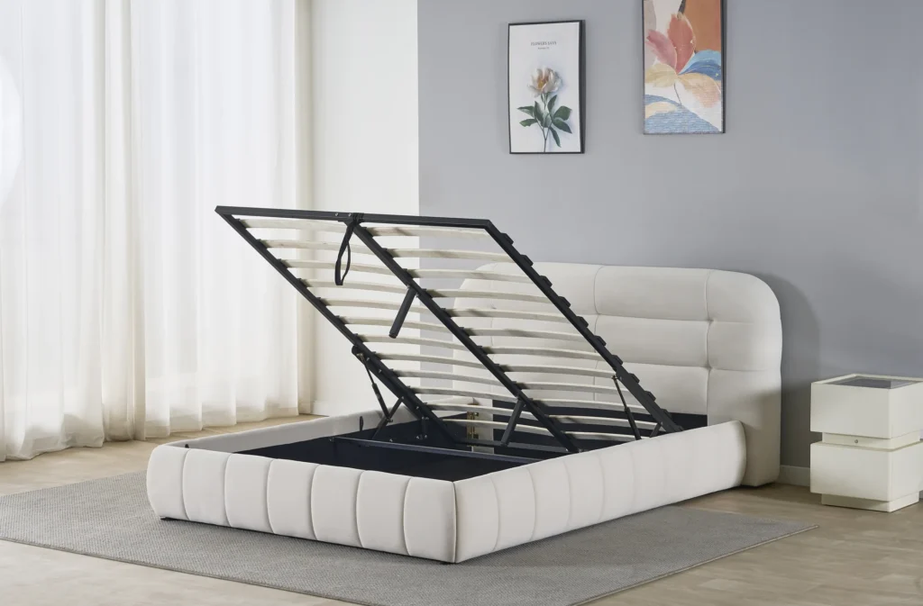 Rounded-Channel Gas Lift Storage Bed