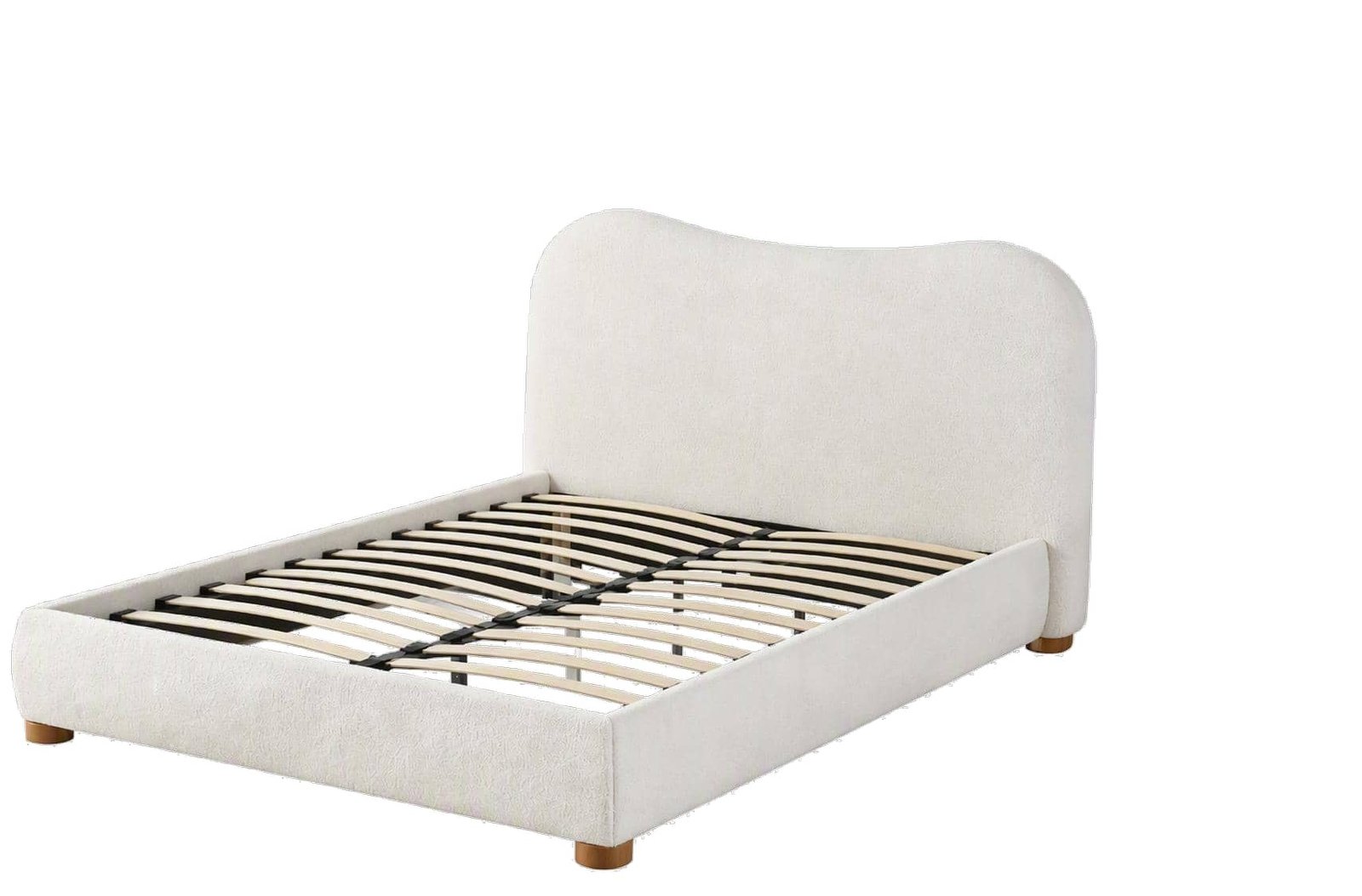 Rounded Headboard Gas Lift Storage Bed image 4