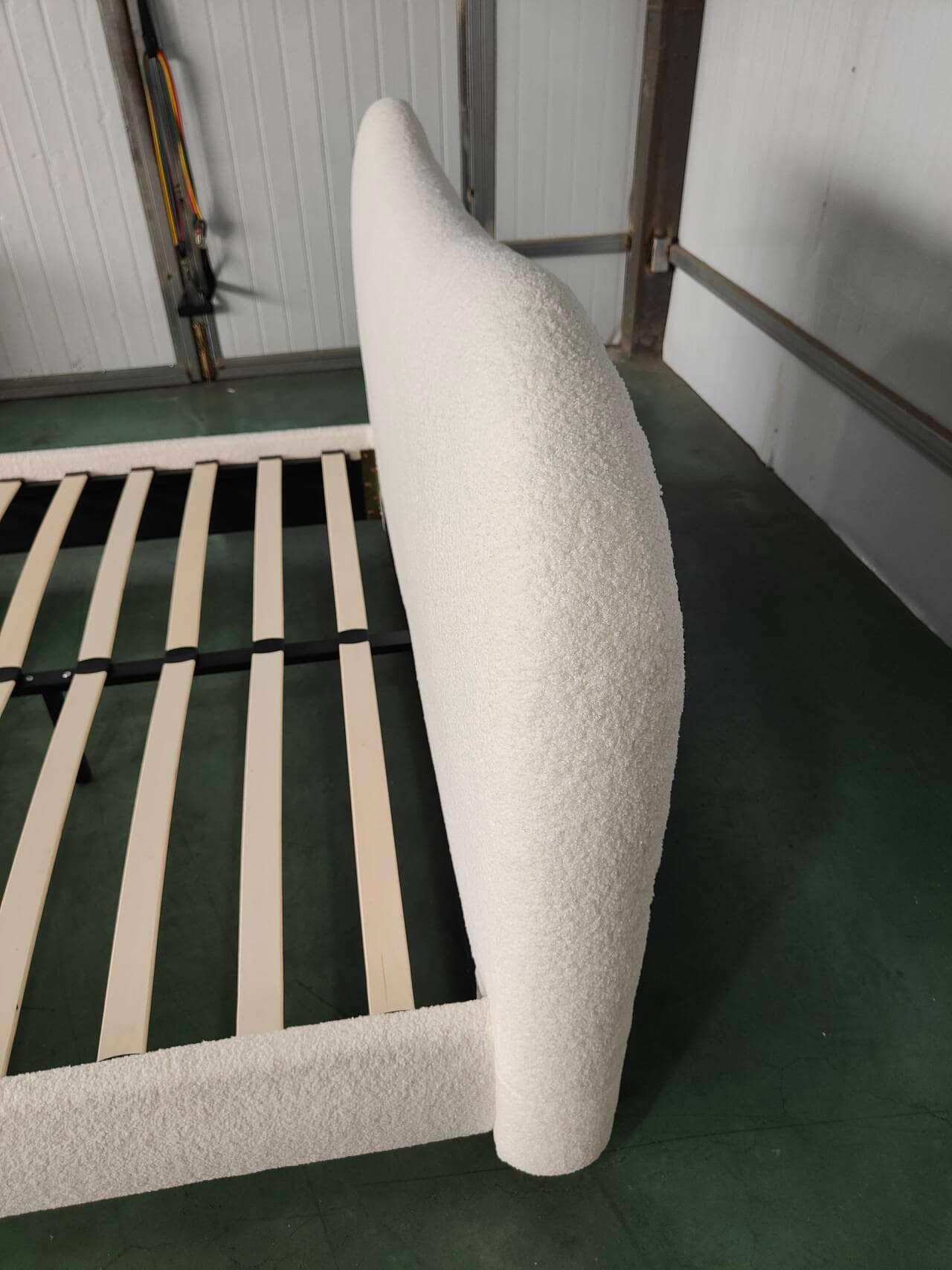 Rounded Headboard Gas Lift Storage Bed image 9