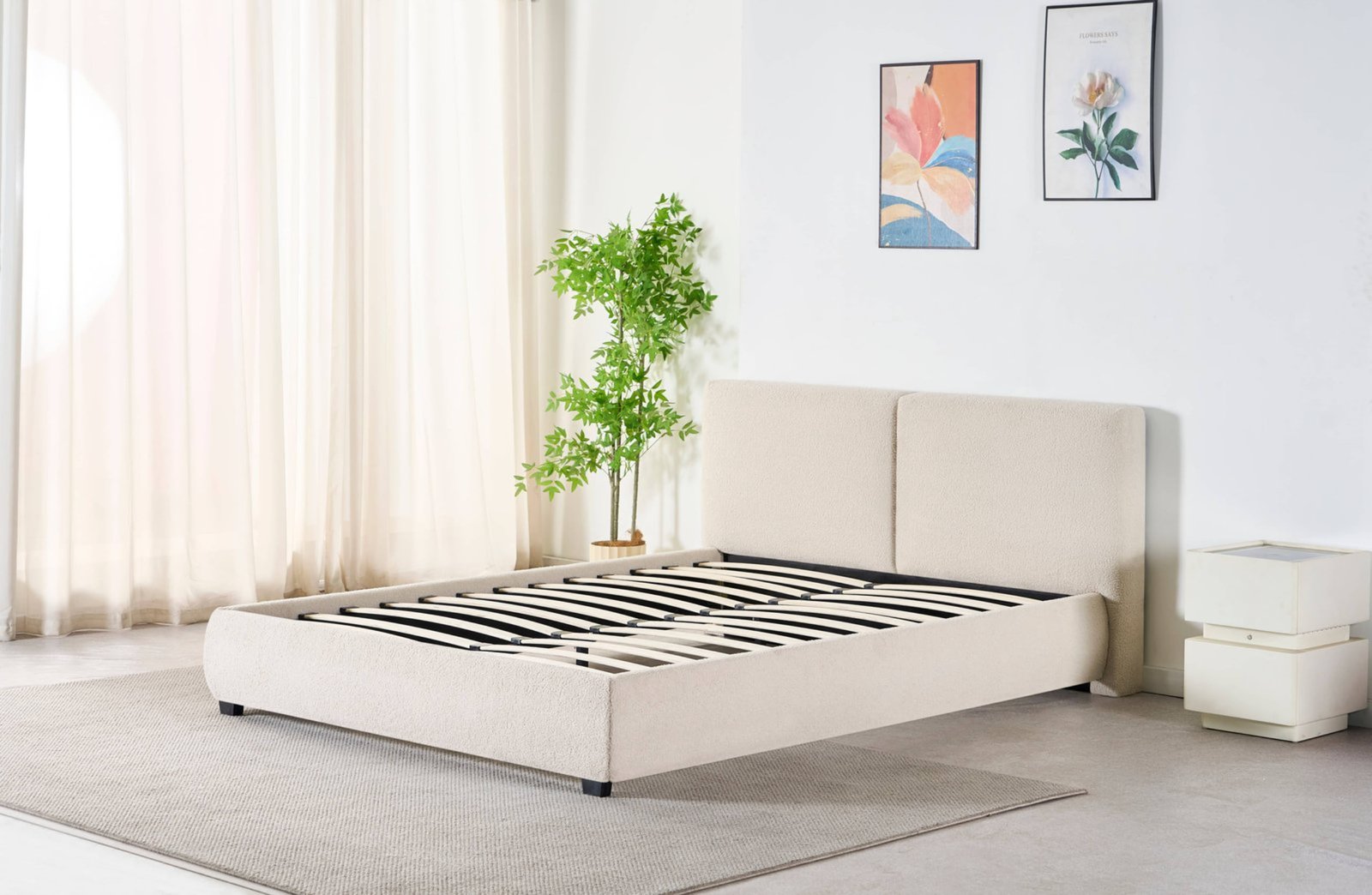 Twin-Cushion Gas Lift Storage Bed image 4