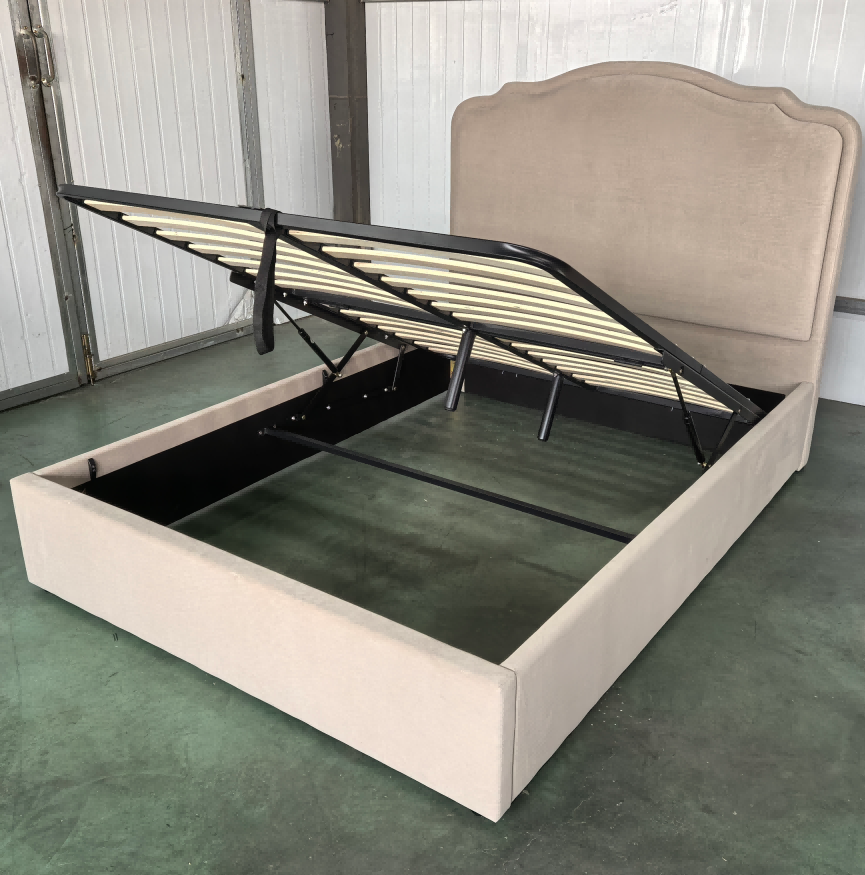 Scalloped Wing Gas Lift Storage Bed image 4