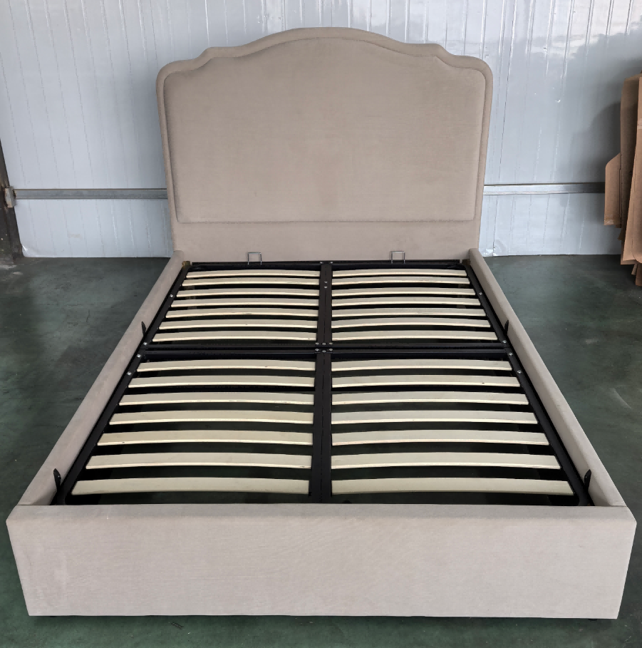Scalloped Wing Gas Lift Storage Bed image 6