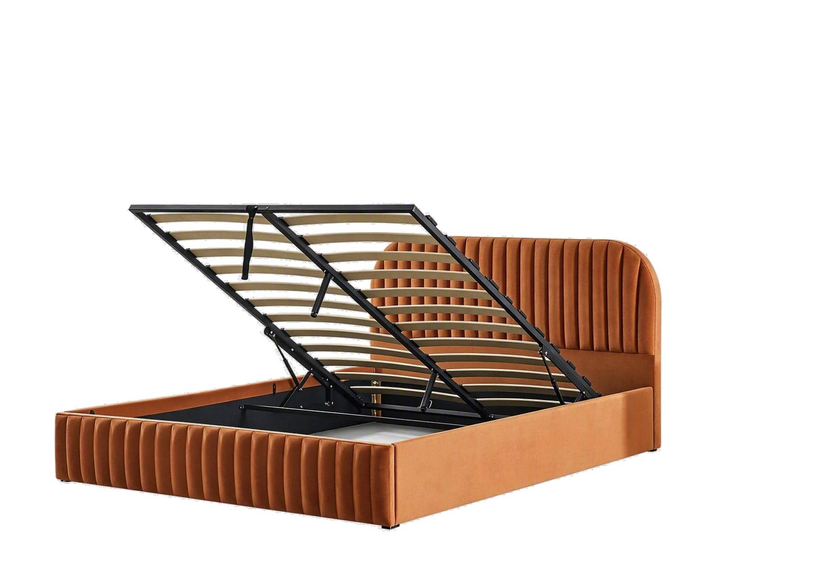 Ribbed Channel Gas Lift Storage Bed image 2