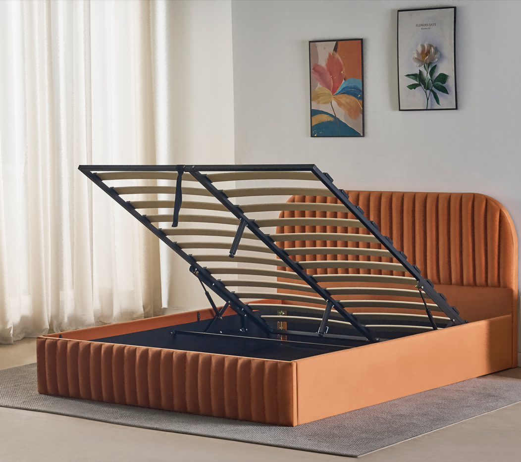 Ribbed Channel Gas Lift Storage Bed image 4