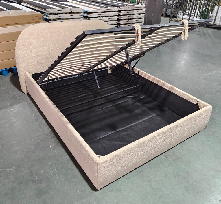 Rounded Low-Profile Gas Lift Storage Bed image 3