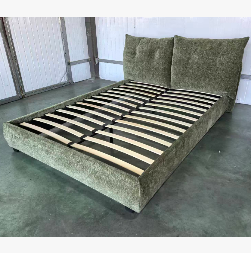 Twin-Cushion Curved Gas Lift Storage Bed image 2