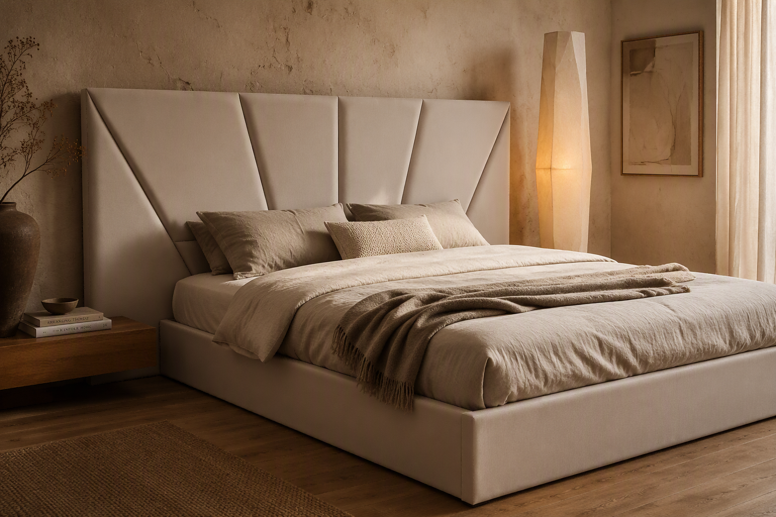 Wide-Panel Gas Lift Storage Bed image 6