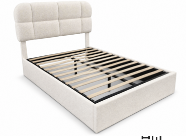 Adjustable-Height Gas Lift Storage Bed
